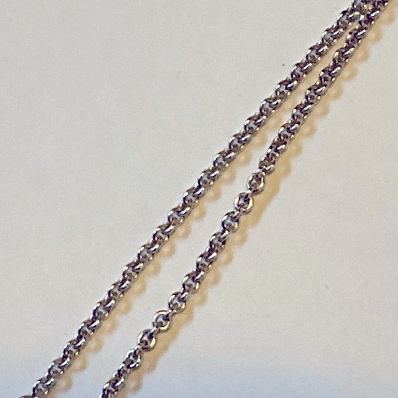 Sterling Silver Pink Mother of Pearl Necklace - Picture 5 of 9